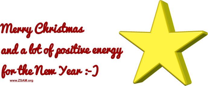 +++ MERRY CHRISTMAS +++ MERRY CHRISTMAS and a lot of positive energy for the NEW YEAR :-)