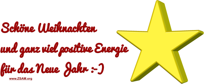 +++ FROHE WEIHNACHTEN +++ FROHE WEIHNACHTEN und ganz viel positive Energie für das NEUE JAHR :-)