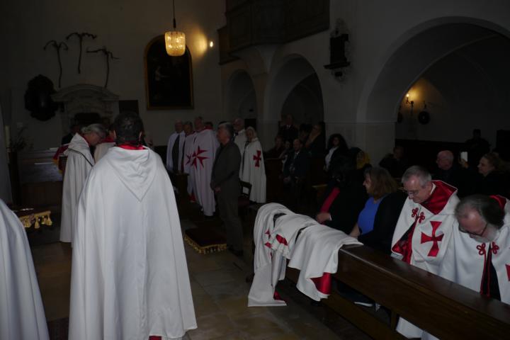 Investitur OSMTH Templerorden Österreich 22. Oktober 2016 Sankt Salvatorkirche Wien