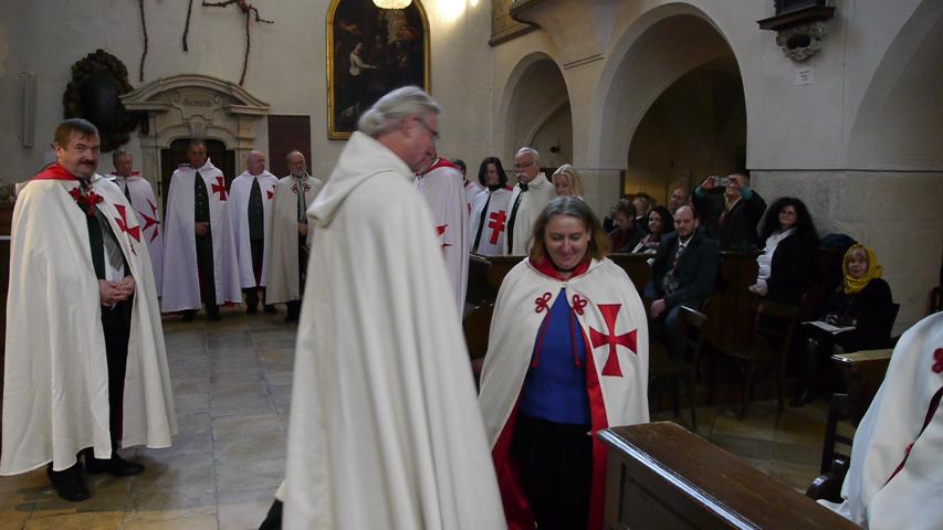 Investitur OSMTH Templerorden Österreich 22. Oktober 2016 Sankt Salvatorkirche Wien