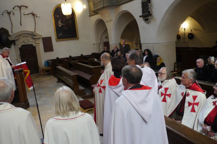 Investitur OSMTH Templerorden Österreich 22. Oktober 2016 Sankt Salvatorkirche Wien
