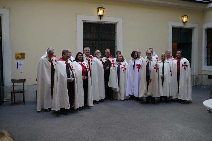 Investitur OSMTH Templerorden Österreich 22. Oktober 2016 Sankt Salvatorkirche Wien